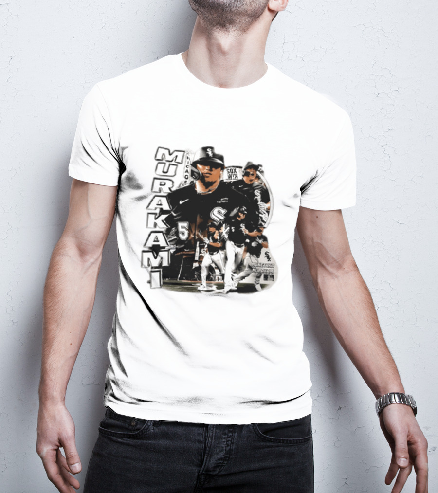 Munetaka Murakami Chicago White Sox Win Player Number 5 MLB T-Shirt
