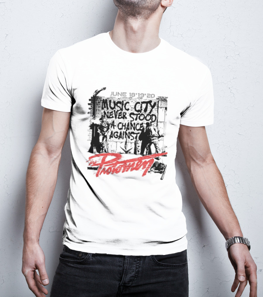 Music City Never Stood A Chance Against The Protomen June 18 19 20 Event T-Shirt