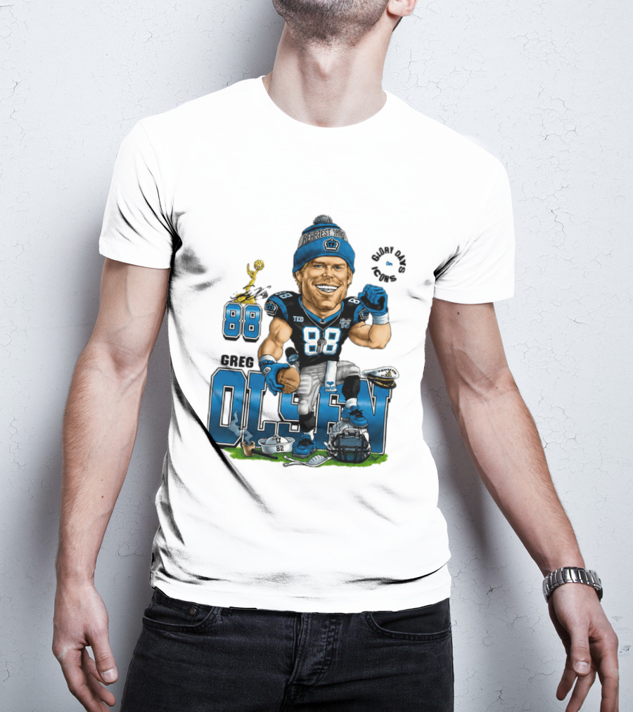 Greg Olsen Glory Days 88 Rehrest Sports T-Shirt