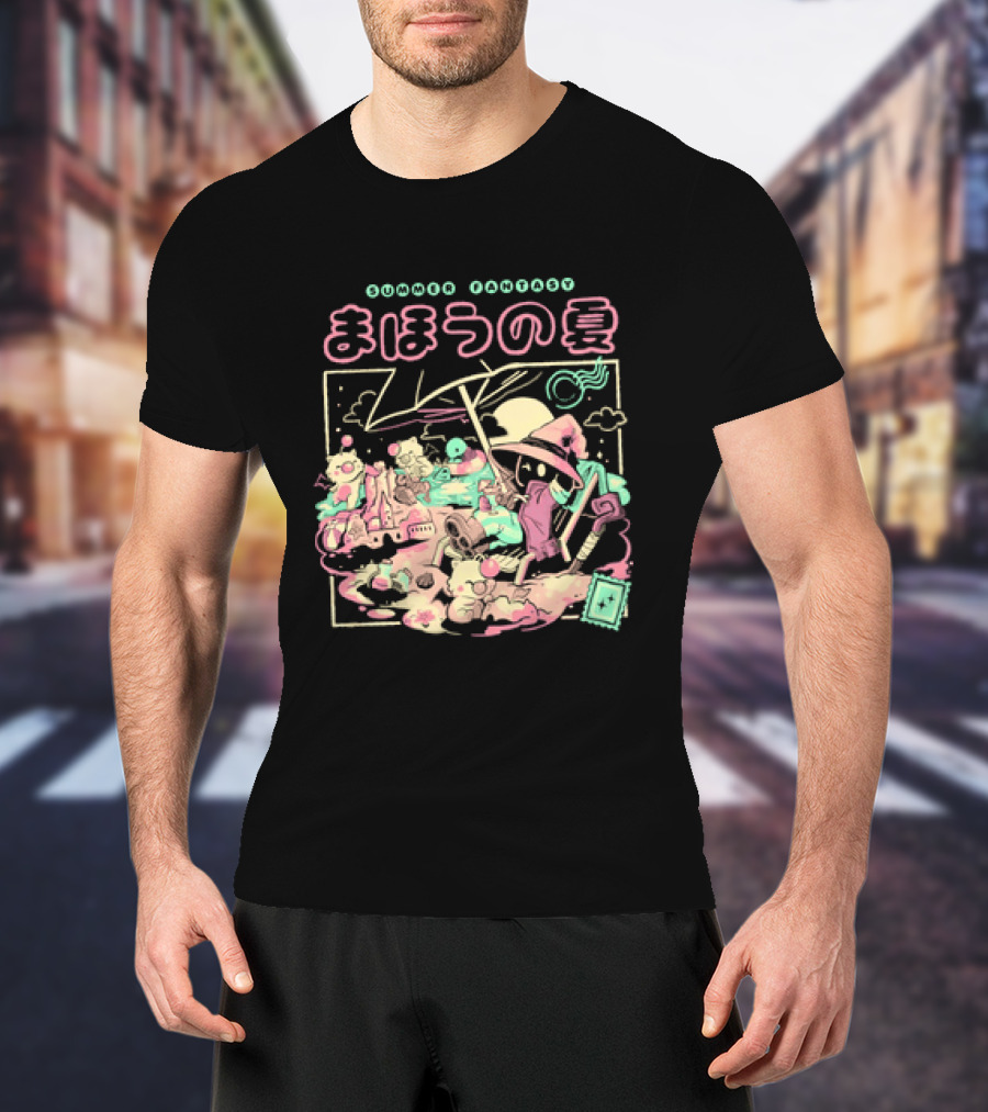 Vivi Ornitier Maho No Natsu Final Fantasy Summer Fantasy T-Shirt