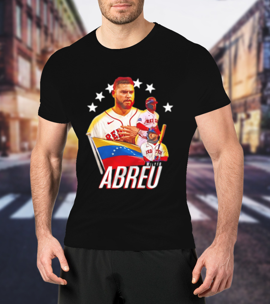 Wilyer Abreu Red Sox Venezuelan Baseball Star T-Shirt