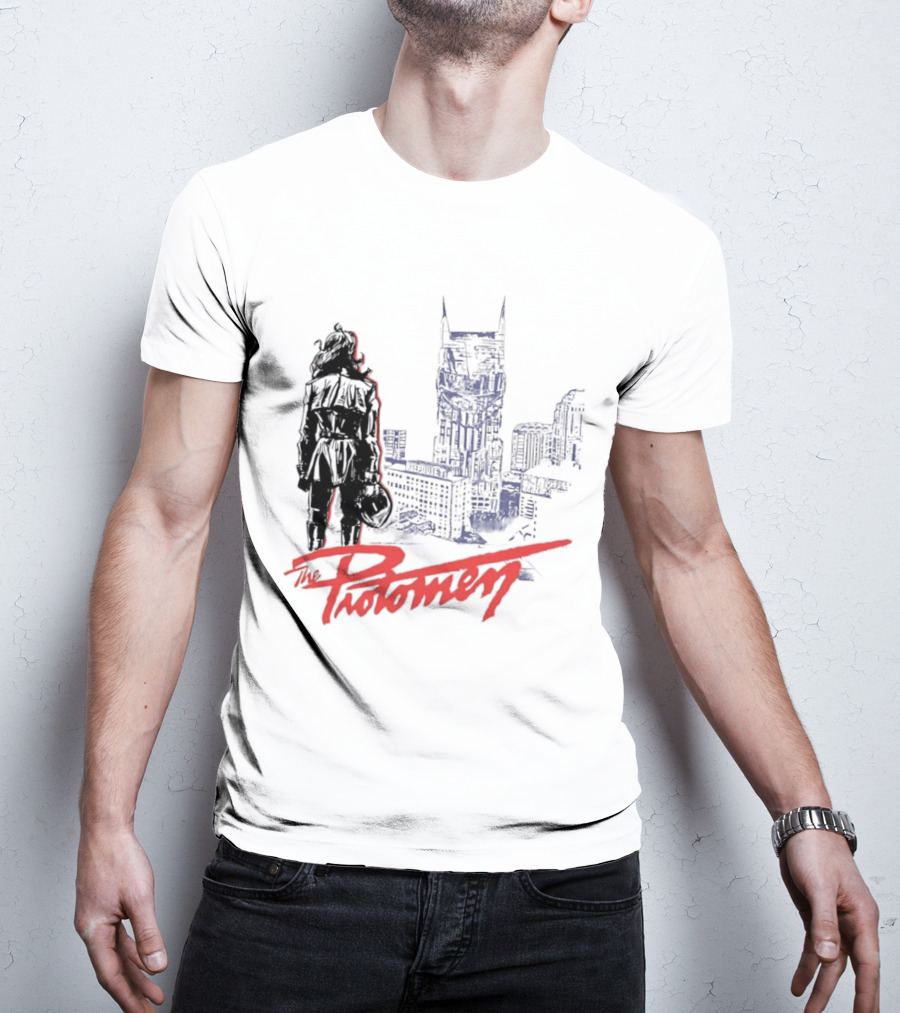The Protomen Nashville Skyline Synthwave Rock Opera T-Shirt