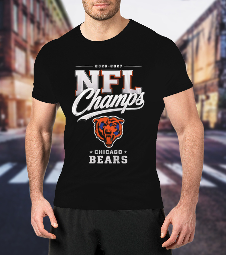 2026 2027 NFL Champs Chicago Bears T-Shirt
