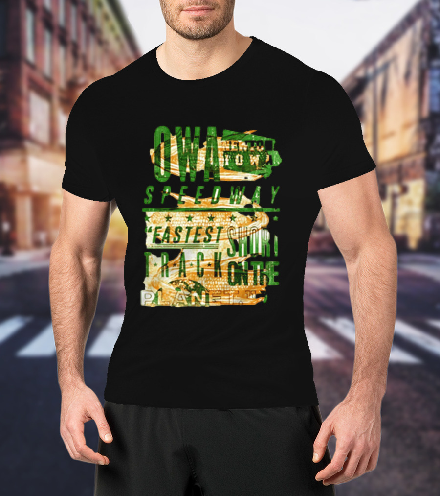 Iowa Speedway Fastest Short Track On The Planet Racing 2026 T-Shirt