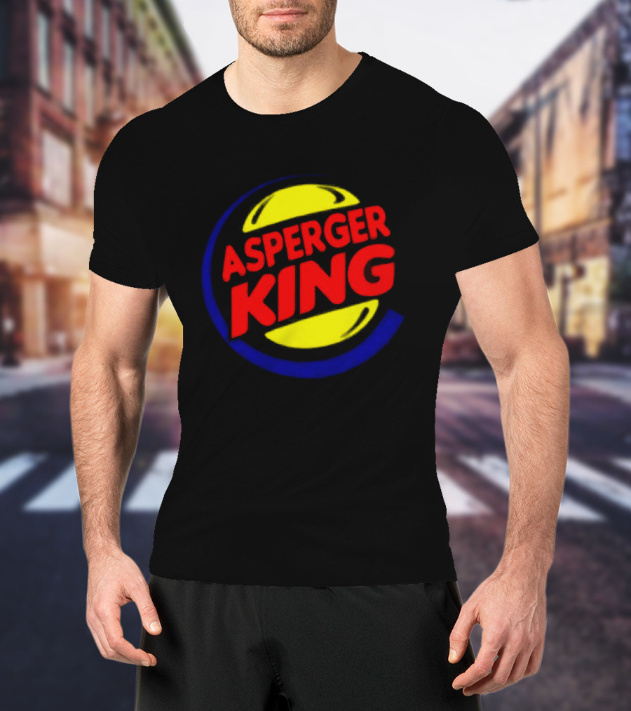 Asperger King Inspired Burger King T-Shirt