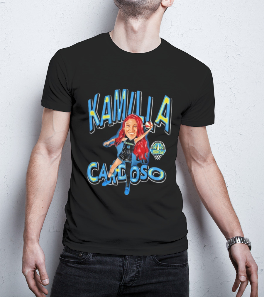 Kamilla Cardoso Chicago Sky Basketball T-Shirt