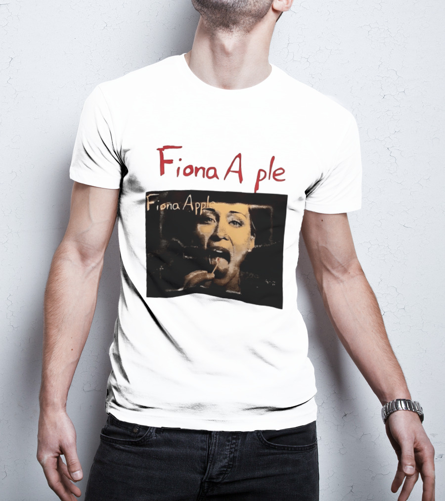 Fiona Apple Tour White Eating T-Shirt