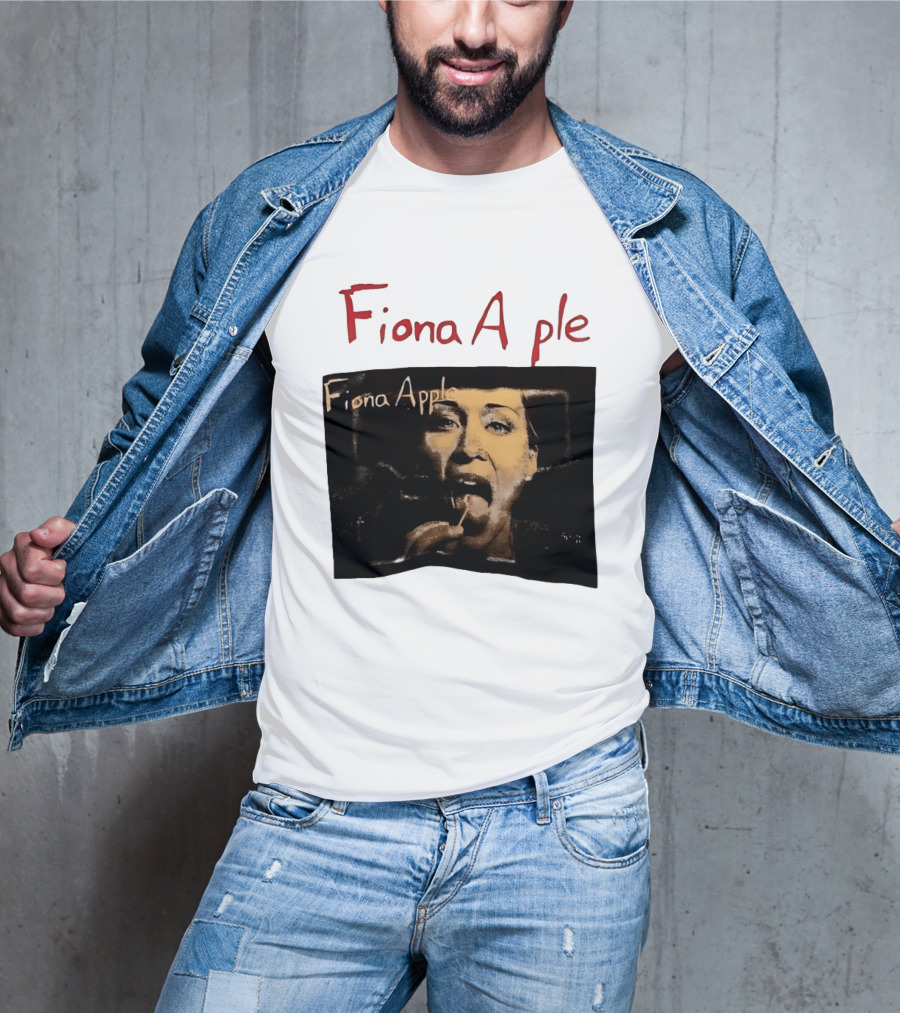 Fiona Apple Tour White Eating T-Shirt