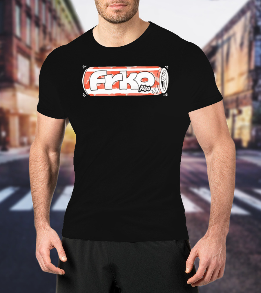 Frko Rico 100% PLC Soda Can Beverage Drink T-Shirt