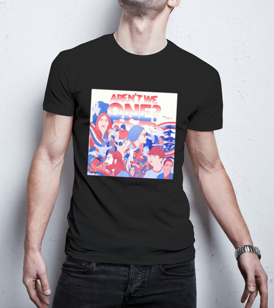 Aren't We One Colorful Community Unity Celebration T-Shirt