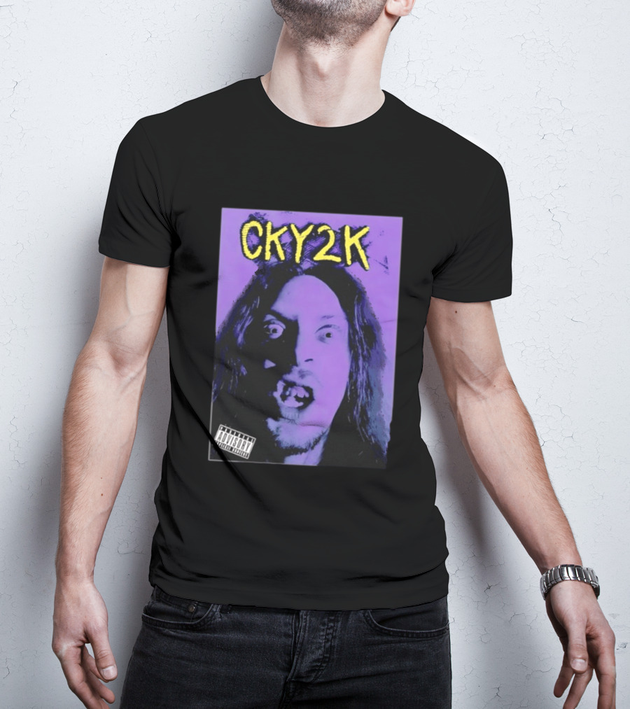 CKY2K Brandon DiCamillo Purple Cover Explicit Content T-Shirt