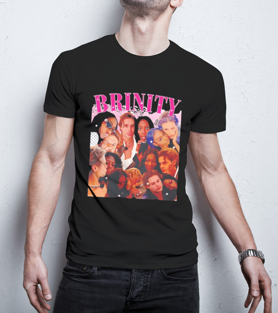 BRINITY Collage Of Couples Moments Embracing Love And Connection T-Shirt