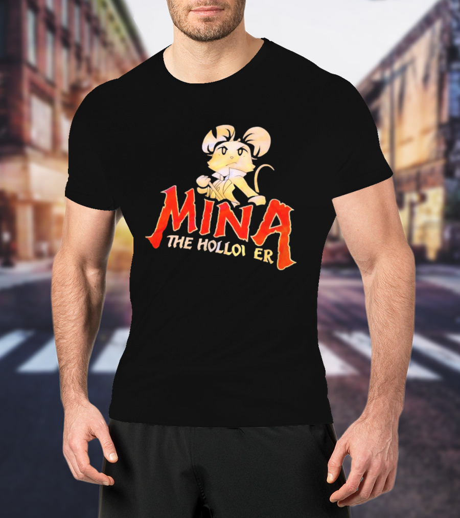 Mina The Hollower Vintage Illustration With Character Image T-Shirt