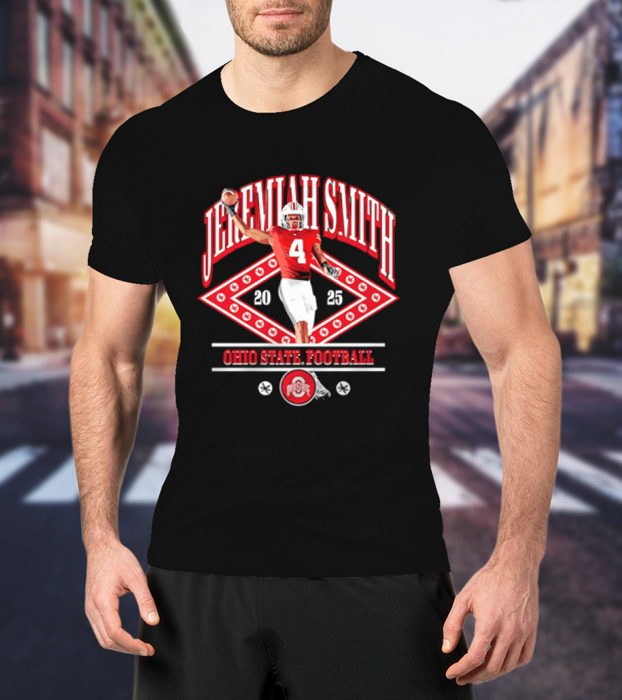 Jeremiah Smith 2025 Ohio State Football T-Shirt