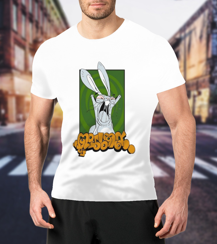 Rabid Rabbit Bugs Bunny Cartoon T-Shirt