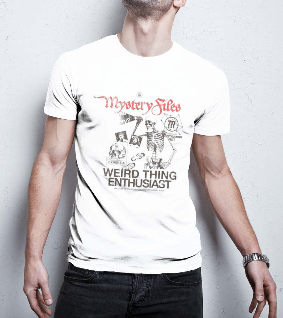 Mystery Files Weird Thing Enthusiast Ryan Bergara Shane Madej Er Entertainment T-Shirt