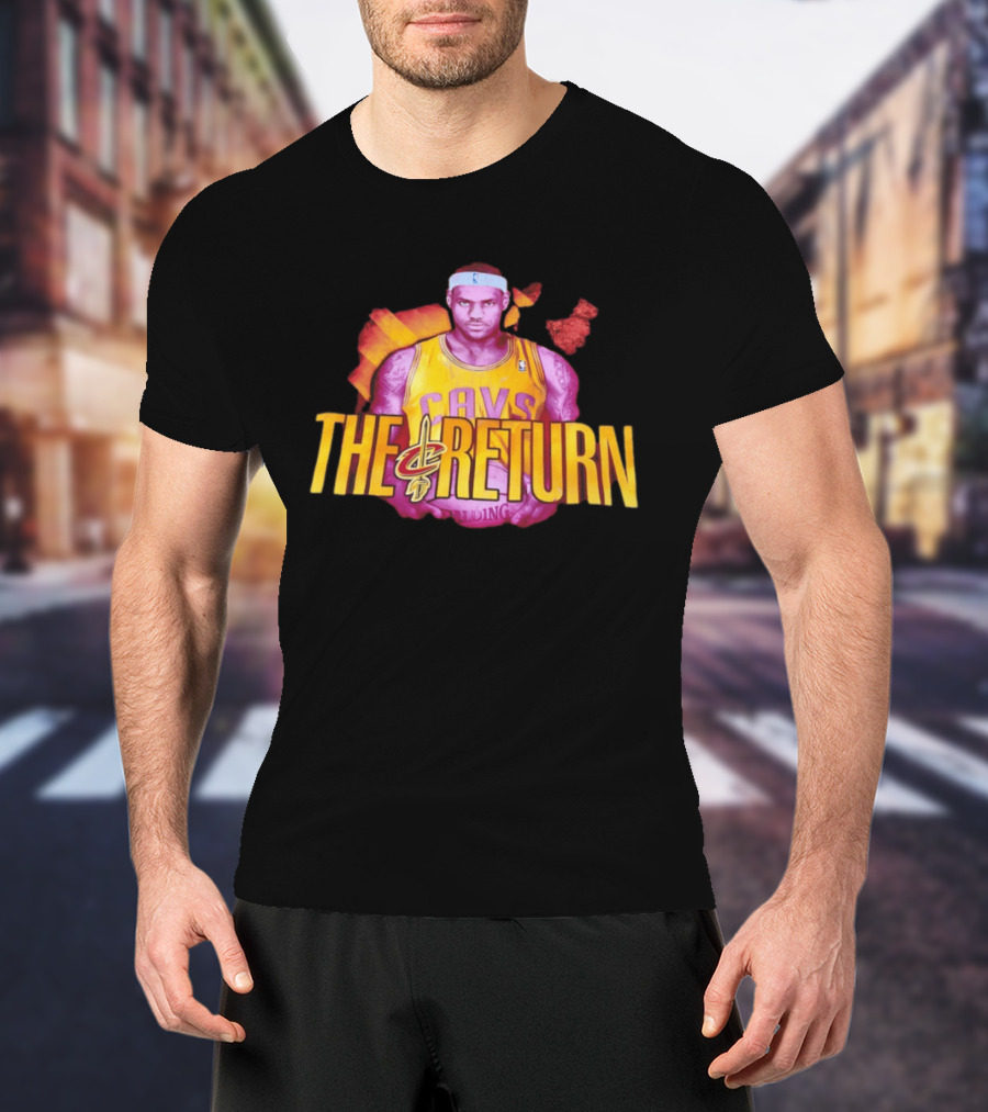 LeBron James Cleveland Cavaliers The Return NBA Basketball 2026 T-Shirt