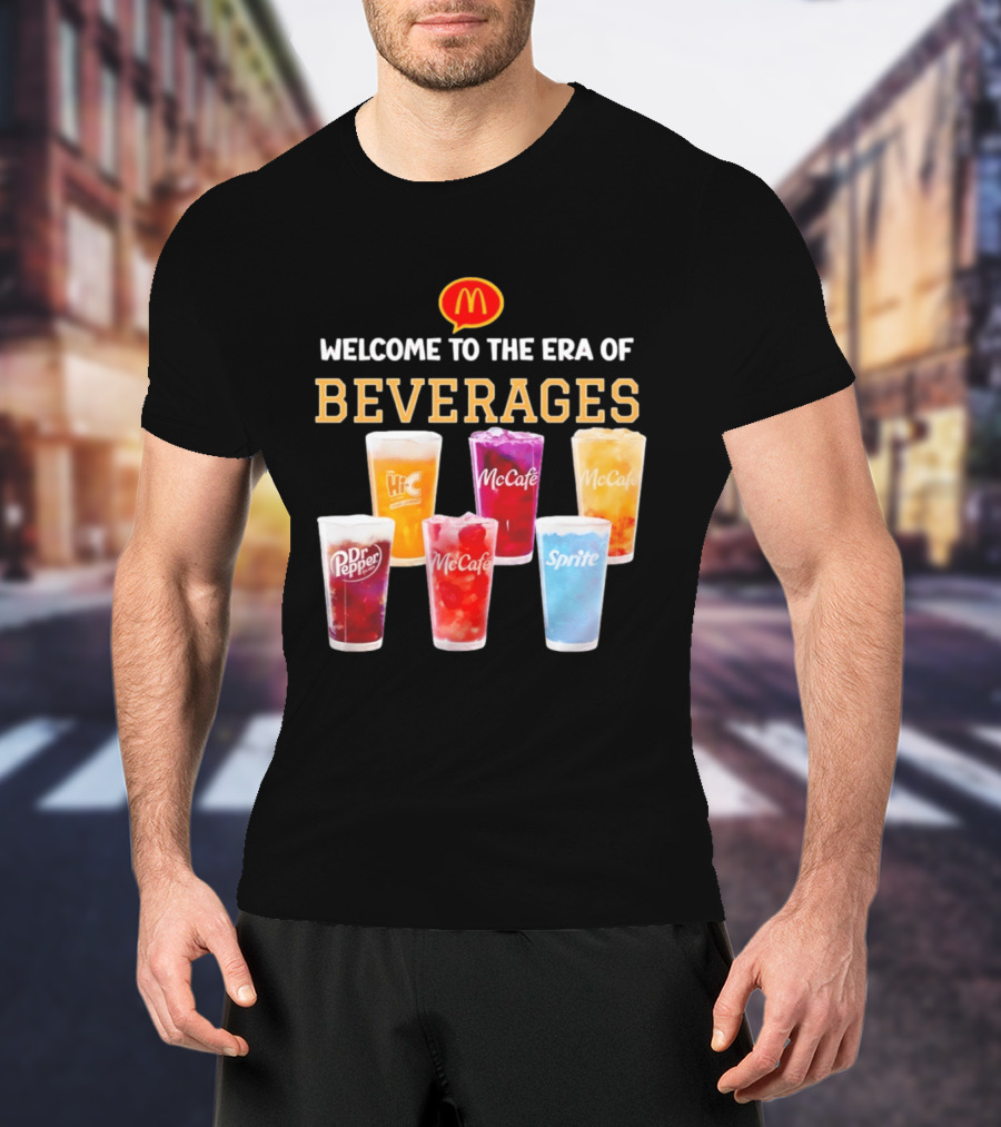 McCafé McDonald's Dr Pepper Sprite Hi C Beverages 2026 T-Shirt