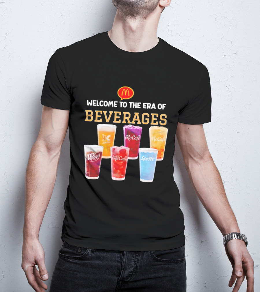 McCafé McDonald's Dr Pepper Sprite Hi C Beverages 2026 T-Shirt