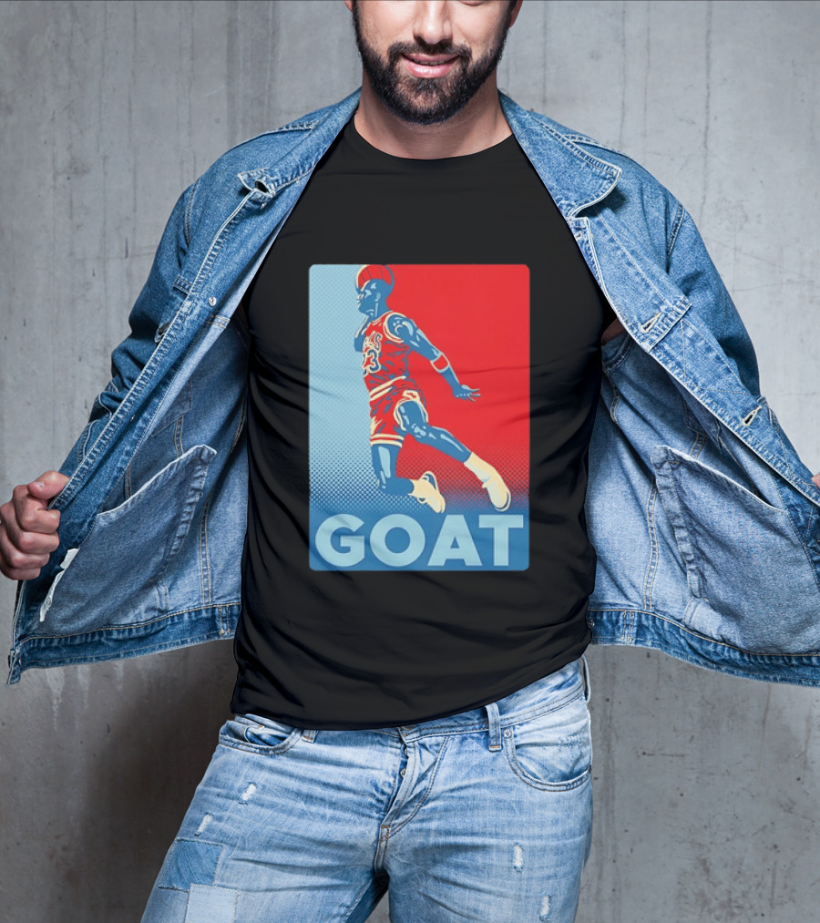Michael Jordan GOAT Slam Dunk Chicago Bulls 23 T-Shirt