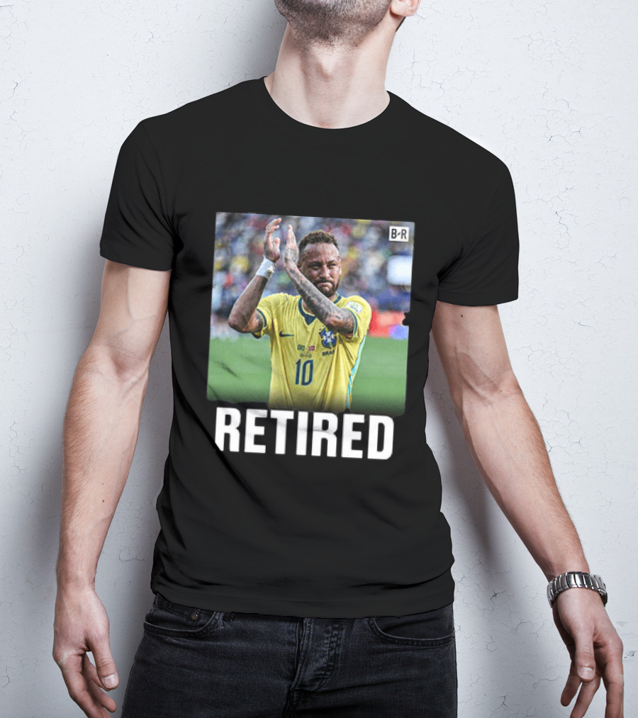 Neymar Jr Brazil 2026 Retired Emotional T-Shirt