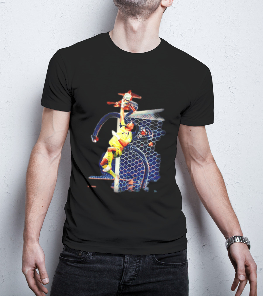 Vozinha Cape Verde Goalkeeper Octopus Marvel Mashup Soccer Heroics T-Shirt
