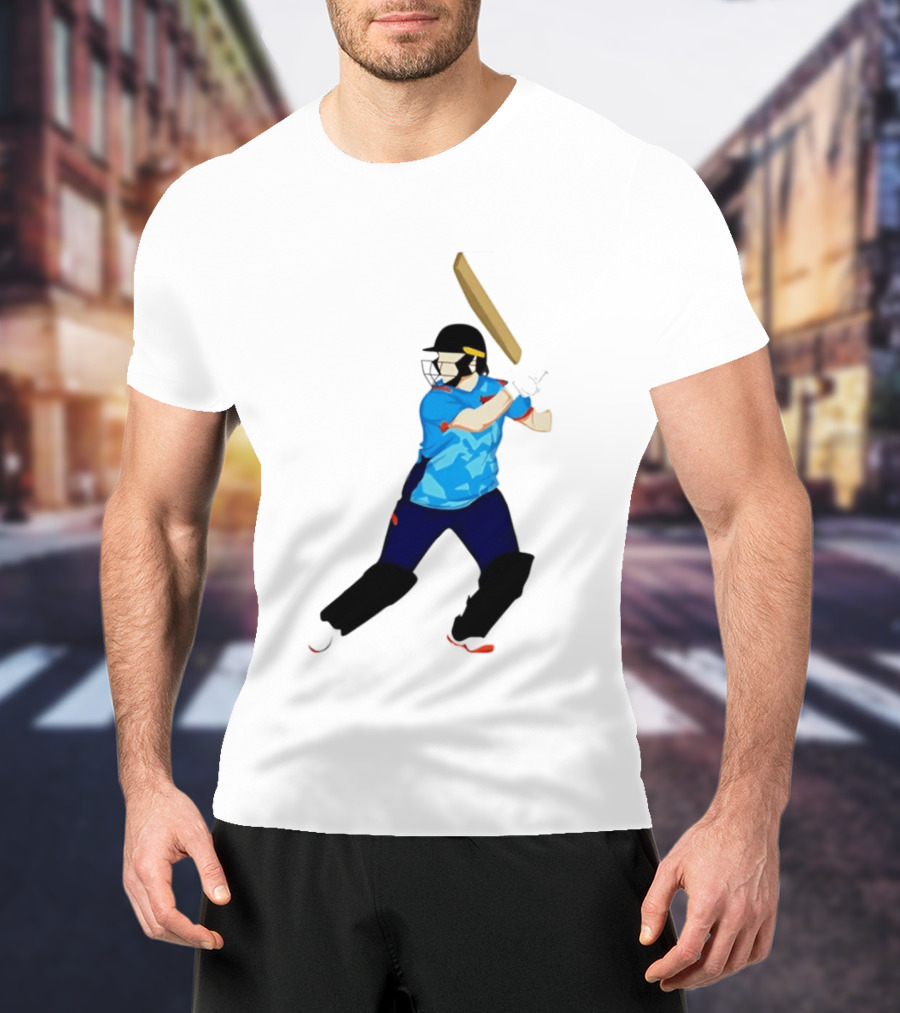 Alice Capsey Delhi Capitals Cricket WPL Player Batting T-Shirt