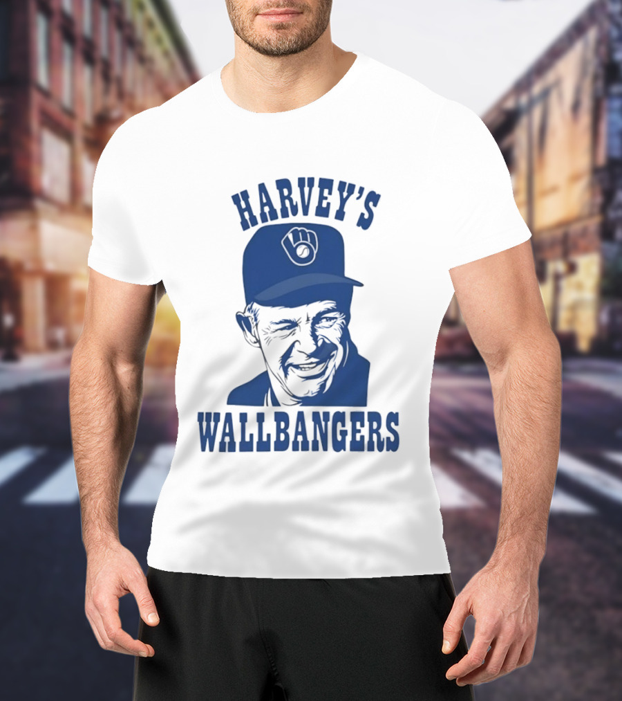 Harvey's Wallbangers Brewers Harvey Kuenn T-Shirt
