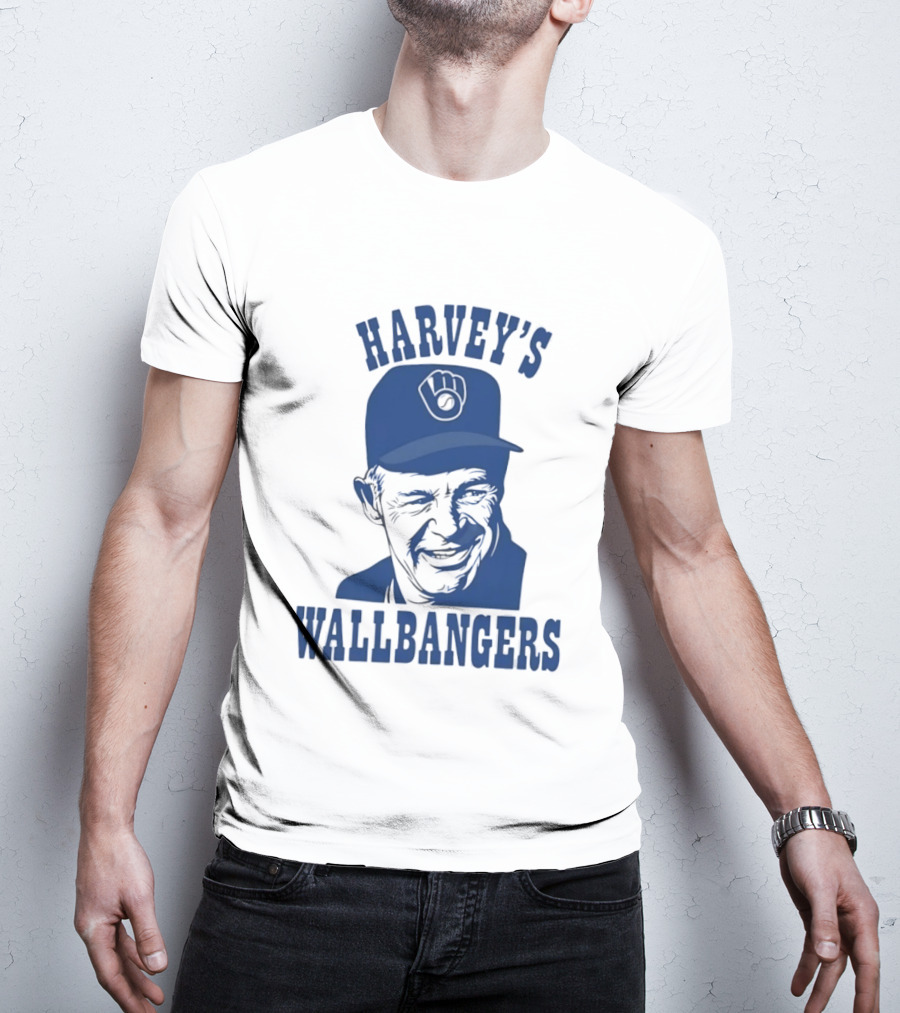 Harvey's Wallbangers Brewers Harvey Kuenn T-Shirt