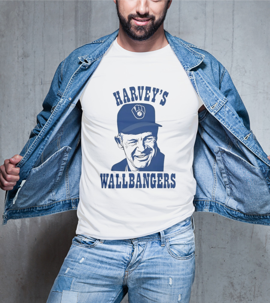 Harvey's Wallbangers Brewers Harvey Kuenn T-Shirt