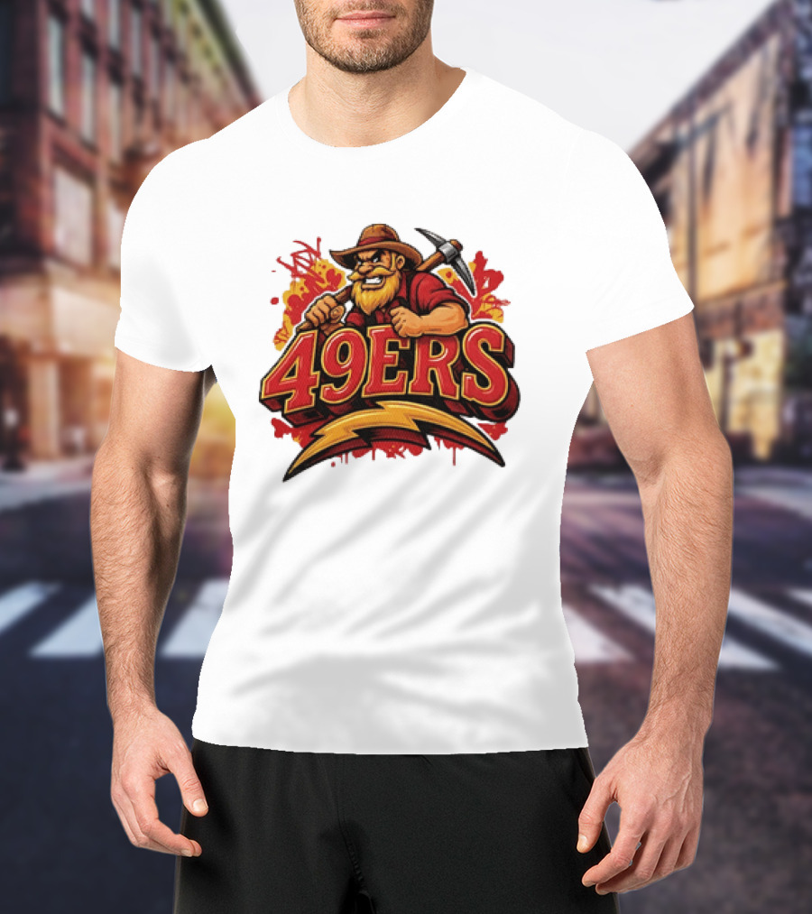 San Francisco 49ers Prospector 49ers Graffiti T-Shirt