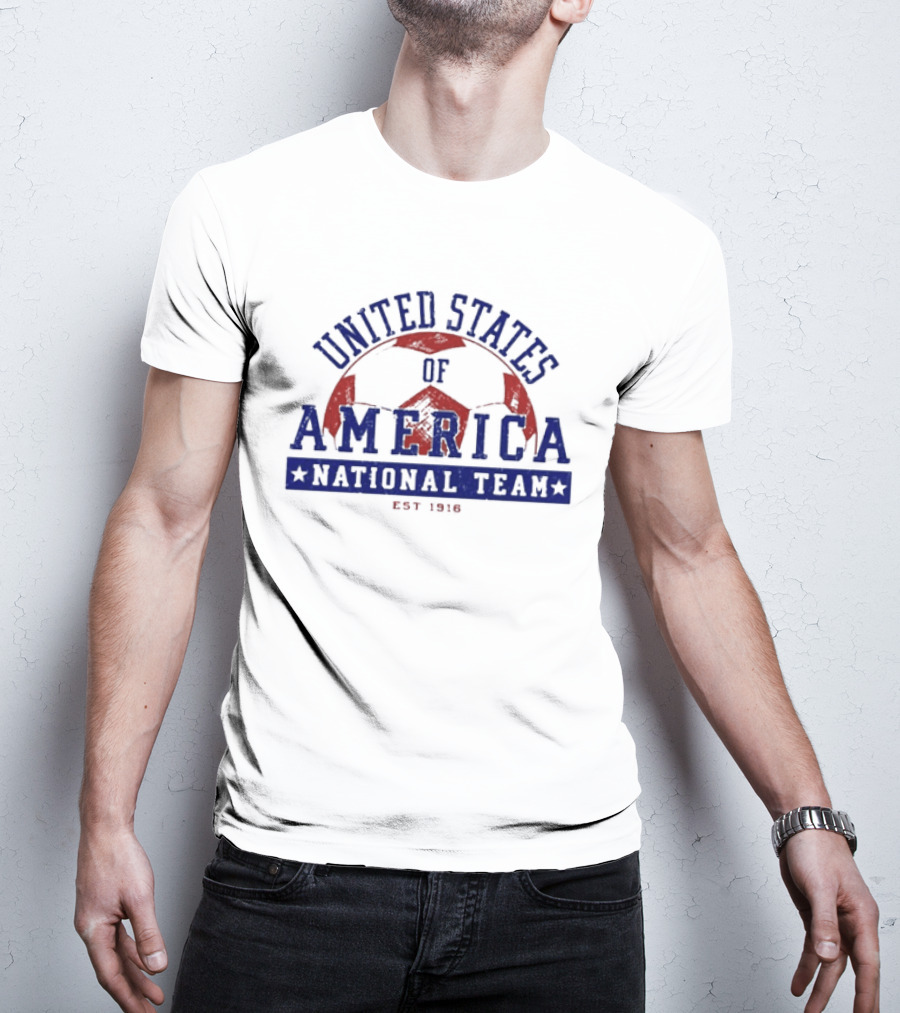 United States Of America National Team Est 1916 Vintage Sports T-Shirt