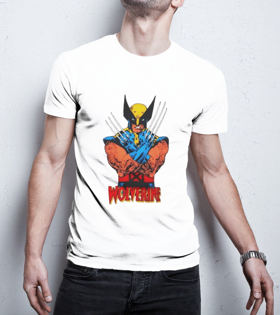 Wolverine Marvel Comics X Men Crossed Claws Wolverine T-Shirt