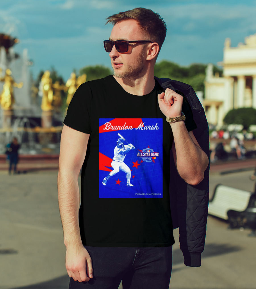 Brandon Marsh Philadelphia Phillies 2026 MLB All Star Game T-Shirt