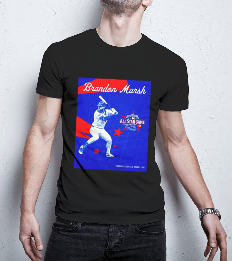 Brandon Marsh Philadelphia Phillies 2026 MLB All Star Game T-Shirt