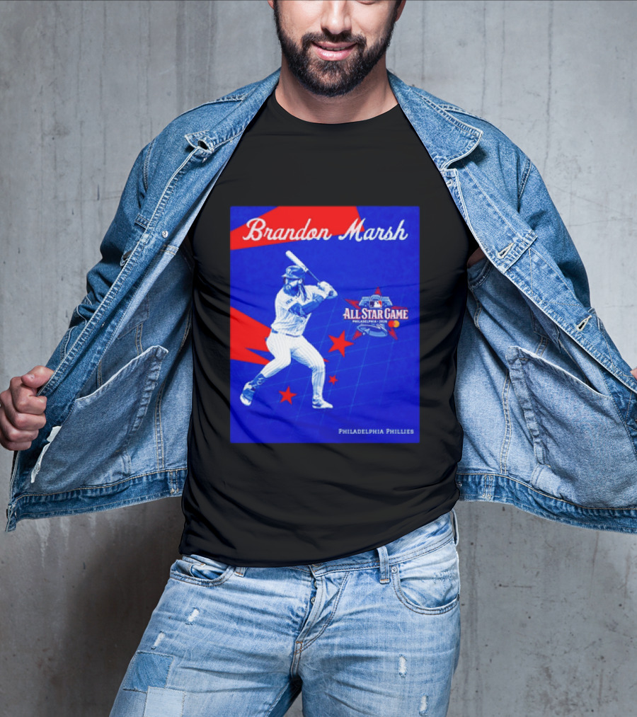 Brandon Marsh Philadelphia Phillies 2026 MLB All Star Game T-Shirt