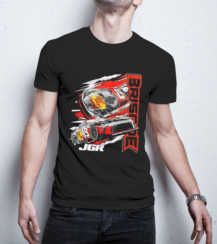 Chase Briscoe 19 Joe Gibbs Racing Bass Pro Shops Toyota Camry NASCAR JGR T-Shirt