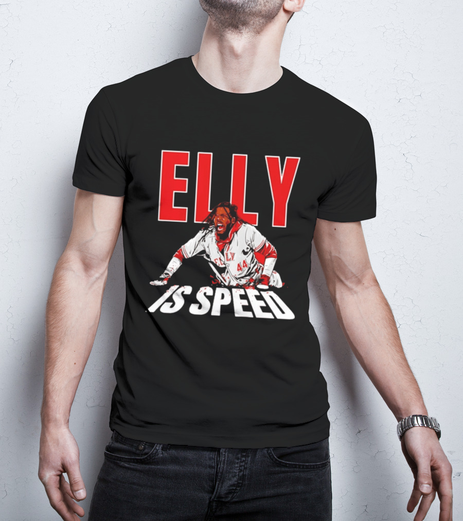 Elly De La Cruz Cincinnati Reds Elly 44 Is Speed T-Shirt
