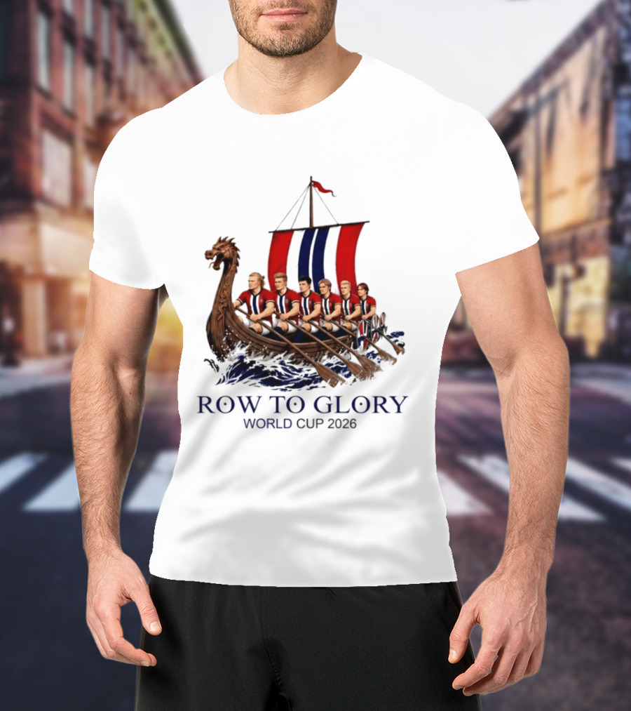 Norway 2026 World Cup Row To Glory Viking Crew T-Shirt