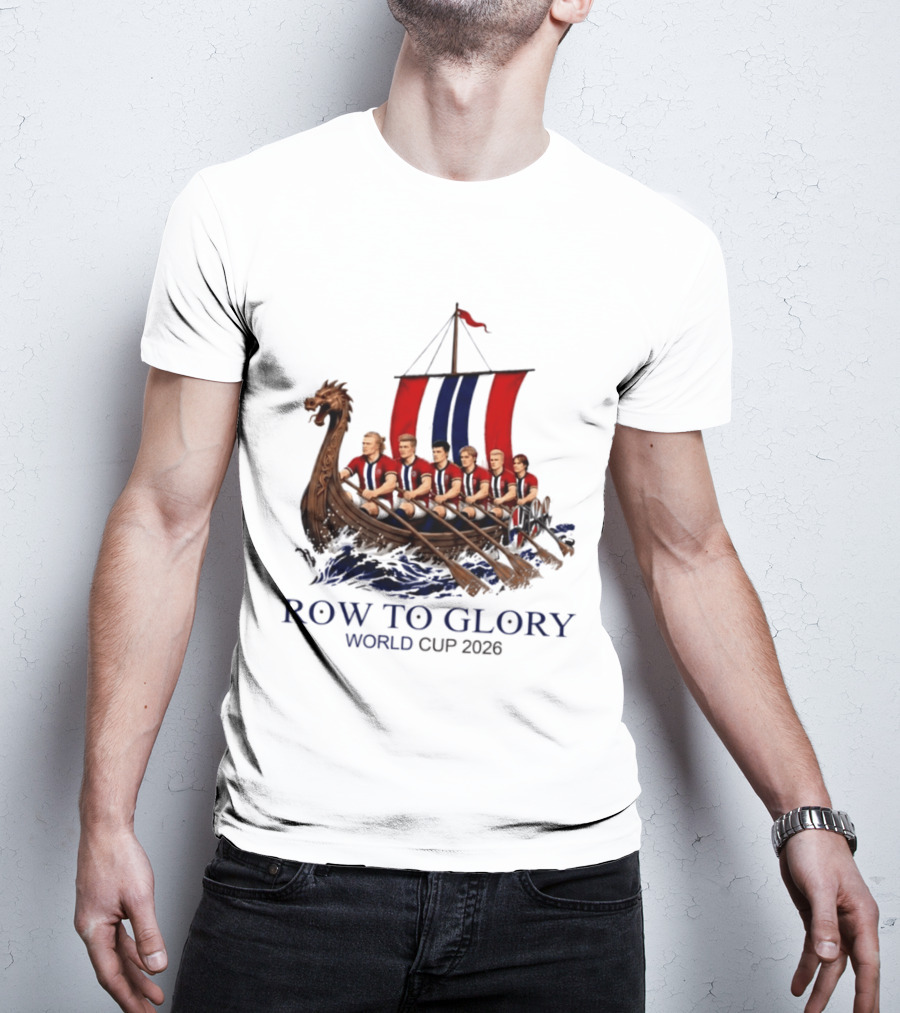 Norway 2026 World Cup Row To Glory Viking Crew T-Shirt