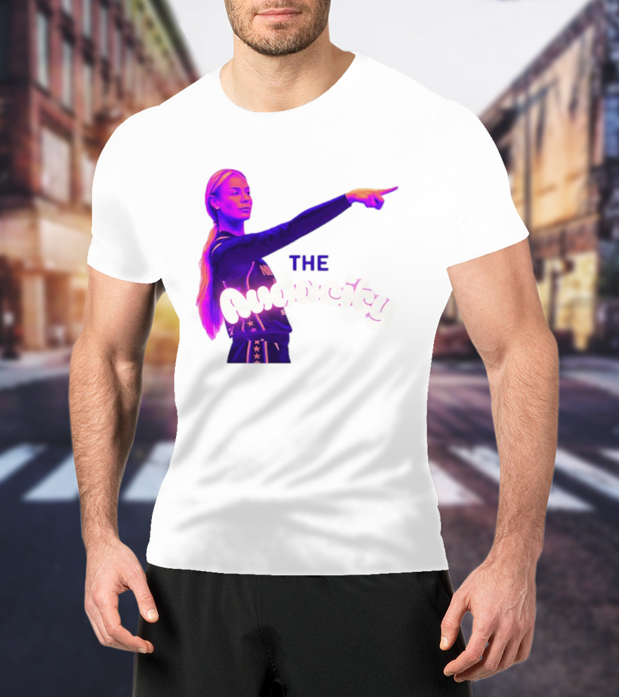 The Audacity Sophie Cunningham Finger Point WNBA Indiana Fever Basketball 2026 T-Shirt