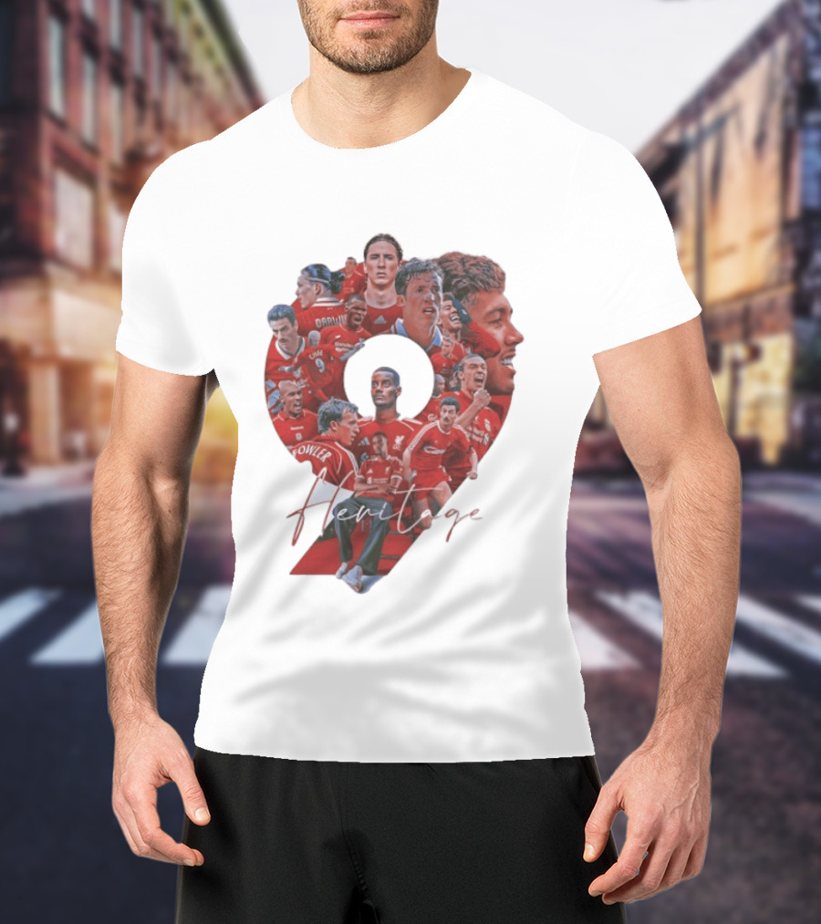 Liverpool FC Number 9 Heritage Legends T-Shirt