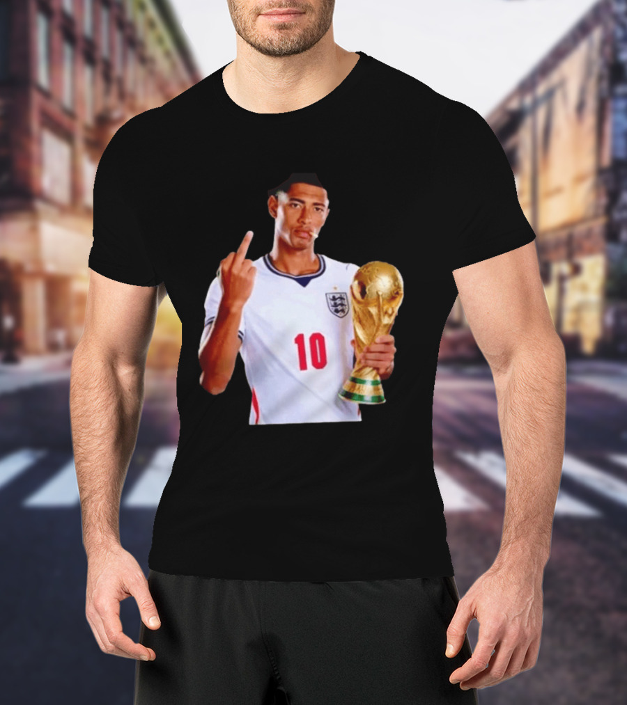 Jude Bellingham England World Cup Trophy Pose T-Shirt