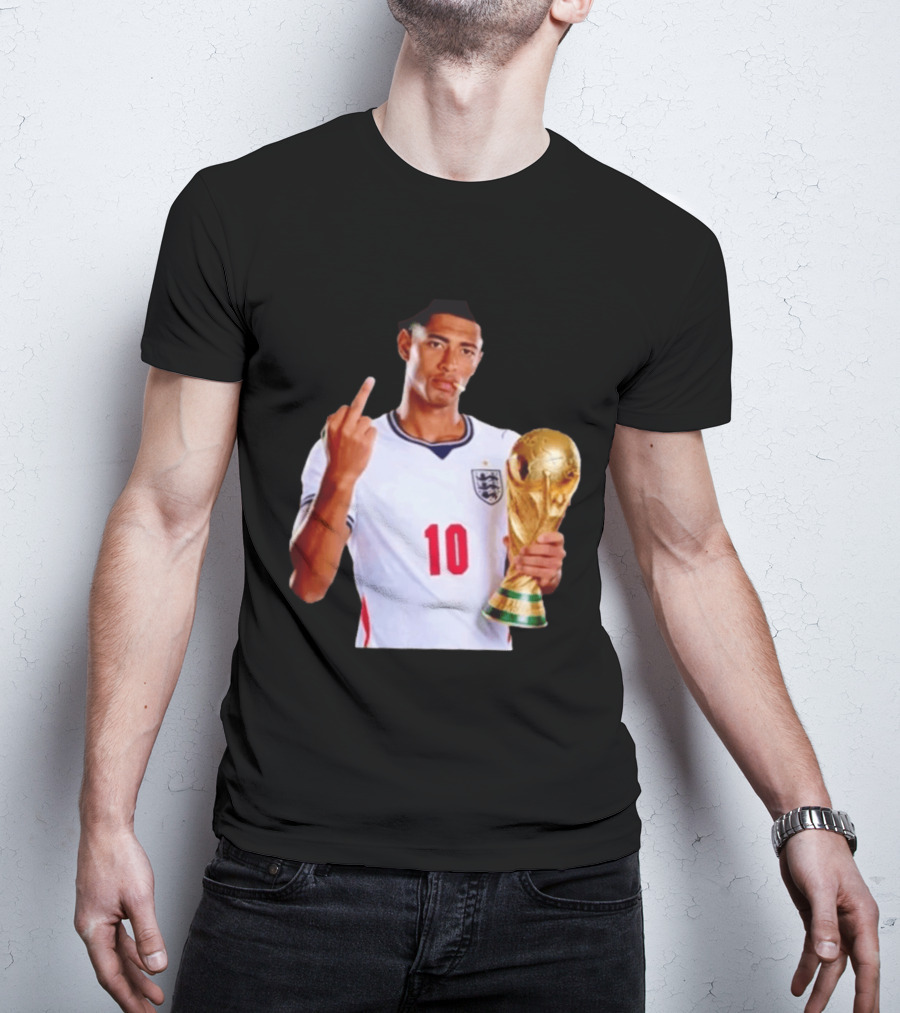 Jude Bellingham England World Cup Trophy Pose T-Shirt