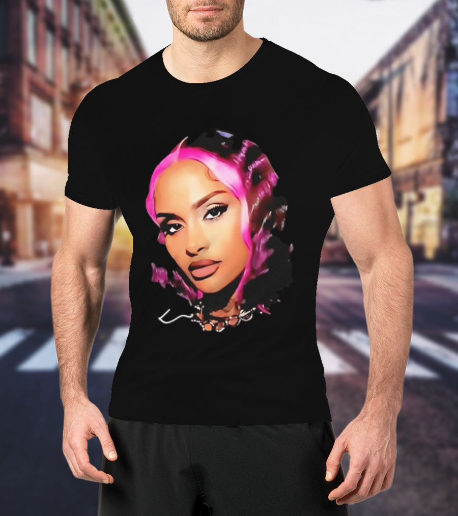 Kehlani Pink Hair Music Star T-Shirt