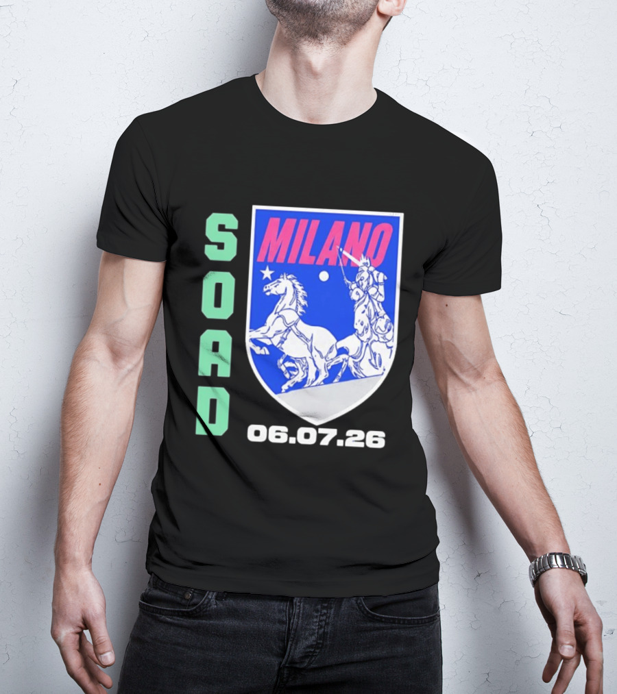 SOAD Milano 06.07.26 System Of A Down Concert T-Shirt
