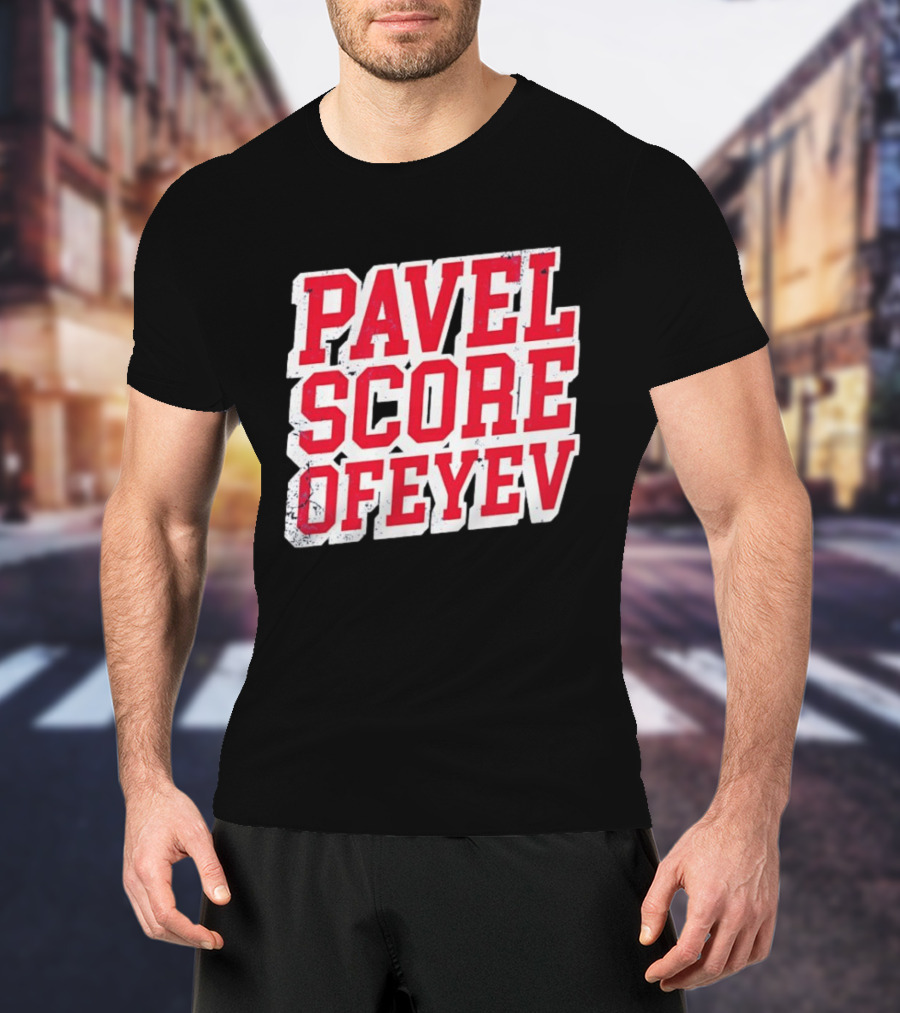 Pavel Buchnevich St Louis Blues Pavel Score Ofeyev T-Shirt