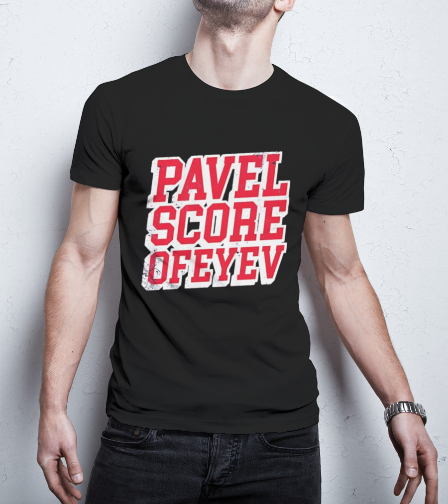 Pavel Buchnevich St Louis Blues Pavel Score Ofeyev T-Shirt