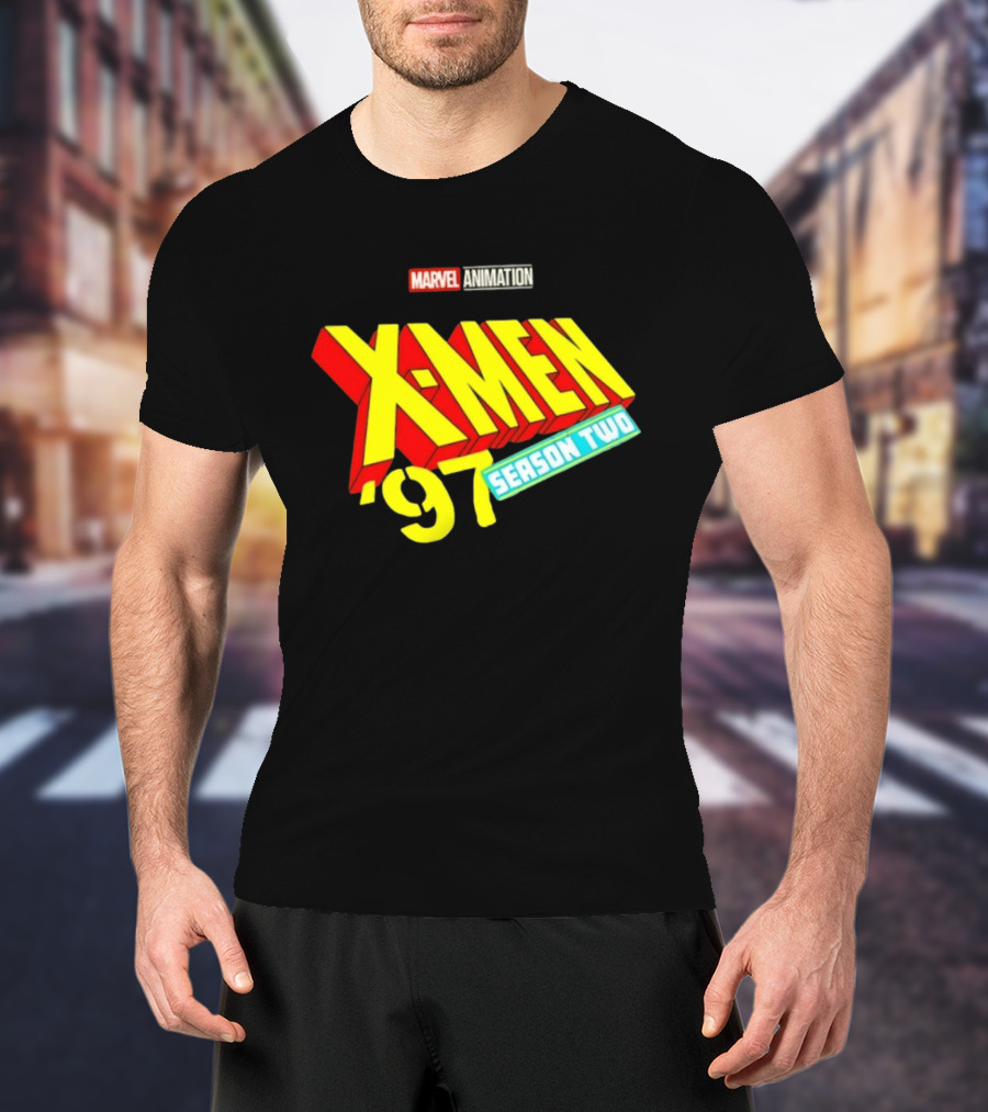 X Men '97 Season Two Marvel Animation T-Shirt