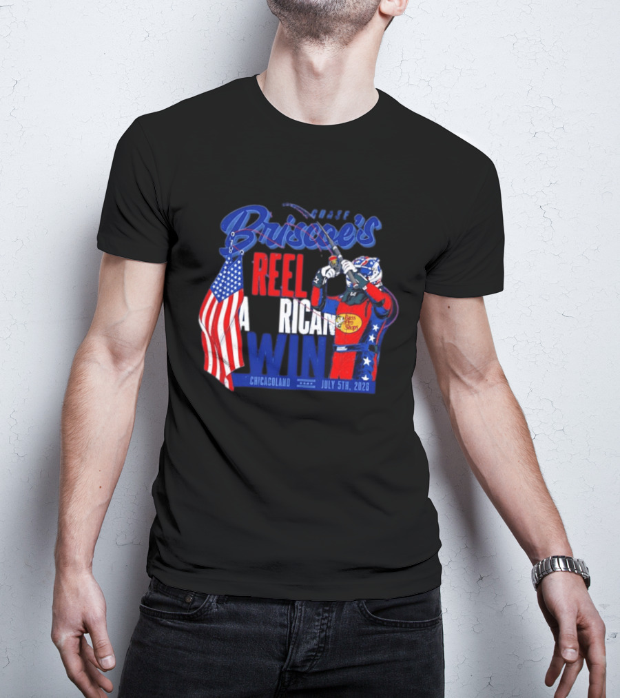 Briscoe's Reel American Win Chicagoland July 5th 2026 T-Shirt